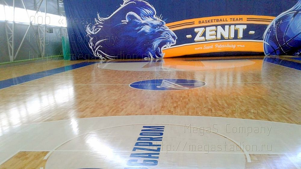Тренировочный баскетбольный зал БК Зенит Локосфинкс, Санкт-Петербург 
