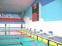 Система хронометража для плавательного бассейна SWIM2000 для 8 дорожек