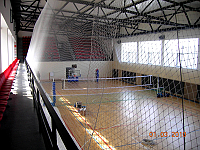 Спортивный паркет СПОРТ БМ в новом зале в г. Улан-Удэ.