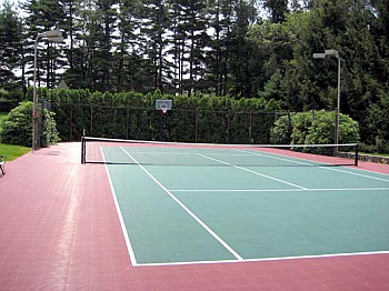 модульное спортивное покрытие sport court
