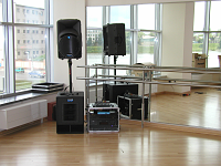 Комплекты  звукового оборудования для залов фитнеса и аэробики,конференц-залов.